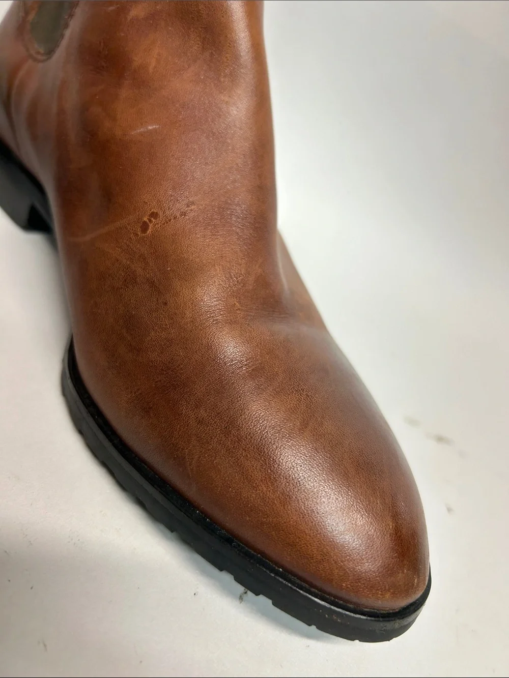 Women’s Brown Leather Chelsea Boots - Classic Pull-On Cole Haan 8.5 Nike air